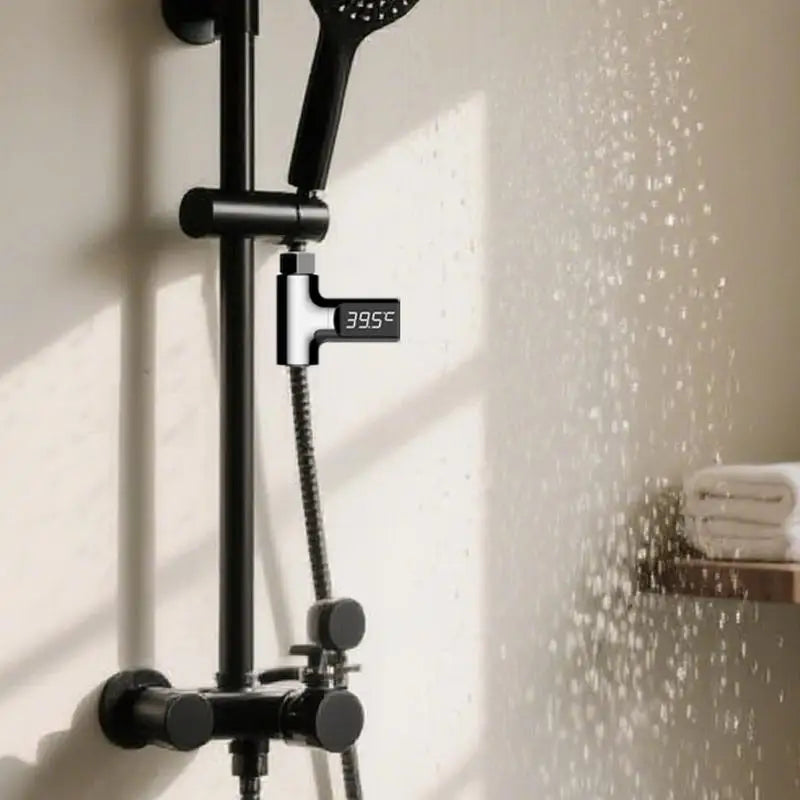 LED Display Water Shower Thermometer